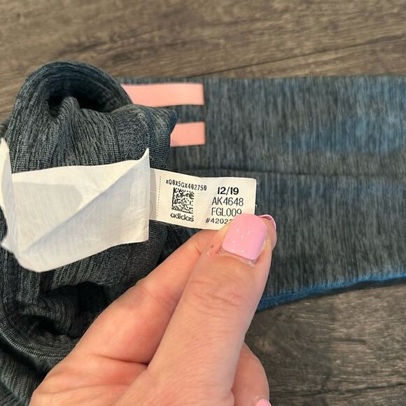 Adidas 3T Active Sports Capri Legging Athletic Tight - Picture 5 of 6